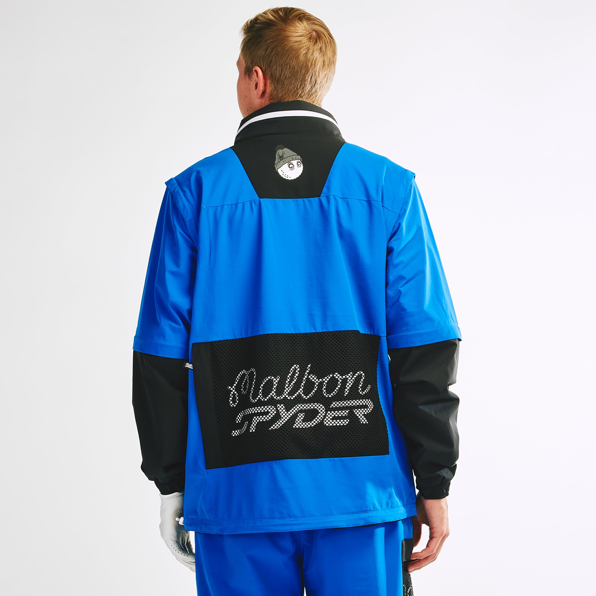 Malbon X Spyder Rain Jacket - Sun (Yellow) - Mens | Spyder
