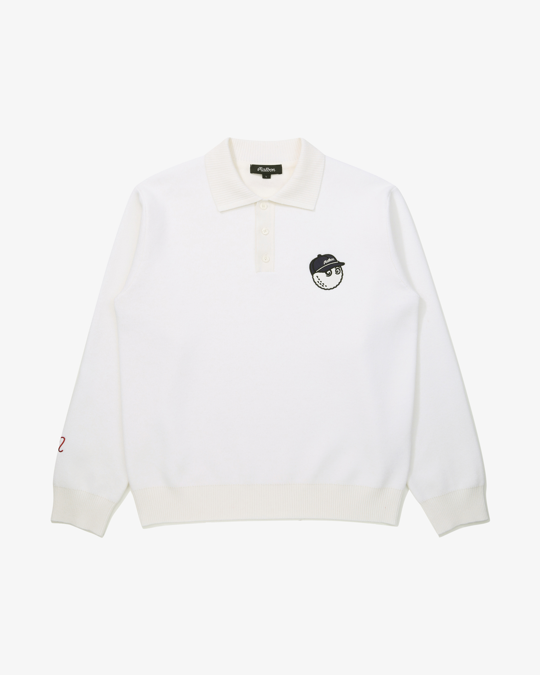 Malbon ゴルフセーター Sサイズ STUDIO SEOUL BUCKETS POLO SWEATER – Malbon
