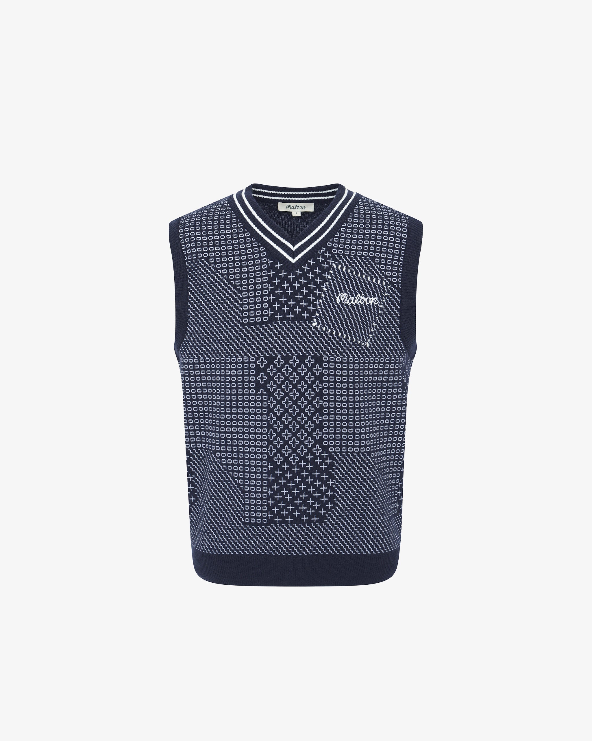 STUDIO SEOUL PATINA KNIT JACQUARD VEST – Malbon