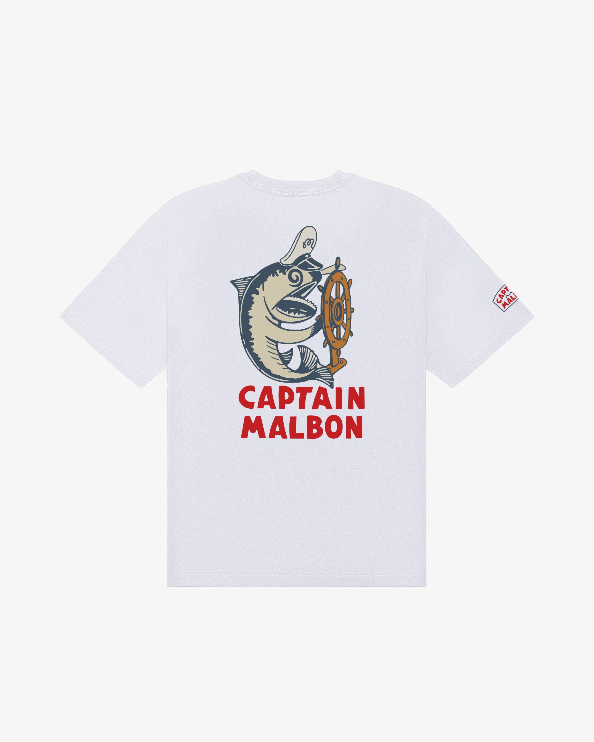 【MALBON GOLF】 M American Flag Round T-Shirt ■MAN / 追跡付 VISTA CAPTAIN TEE – Malbon Golf