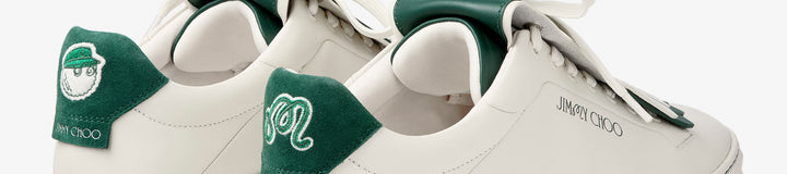 JIMMY CHOO X MALBON MENS DIAMOND GOLF SHOE