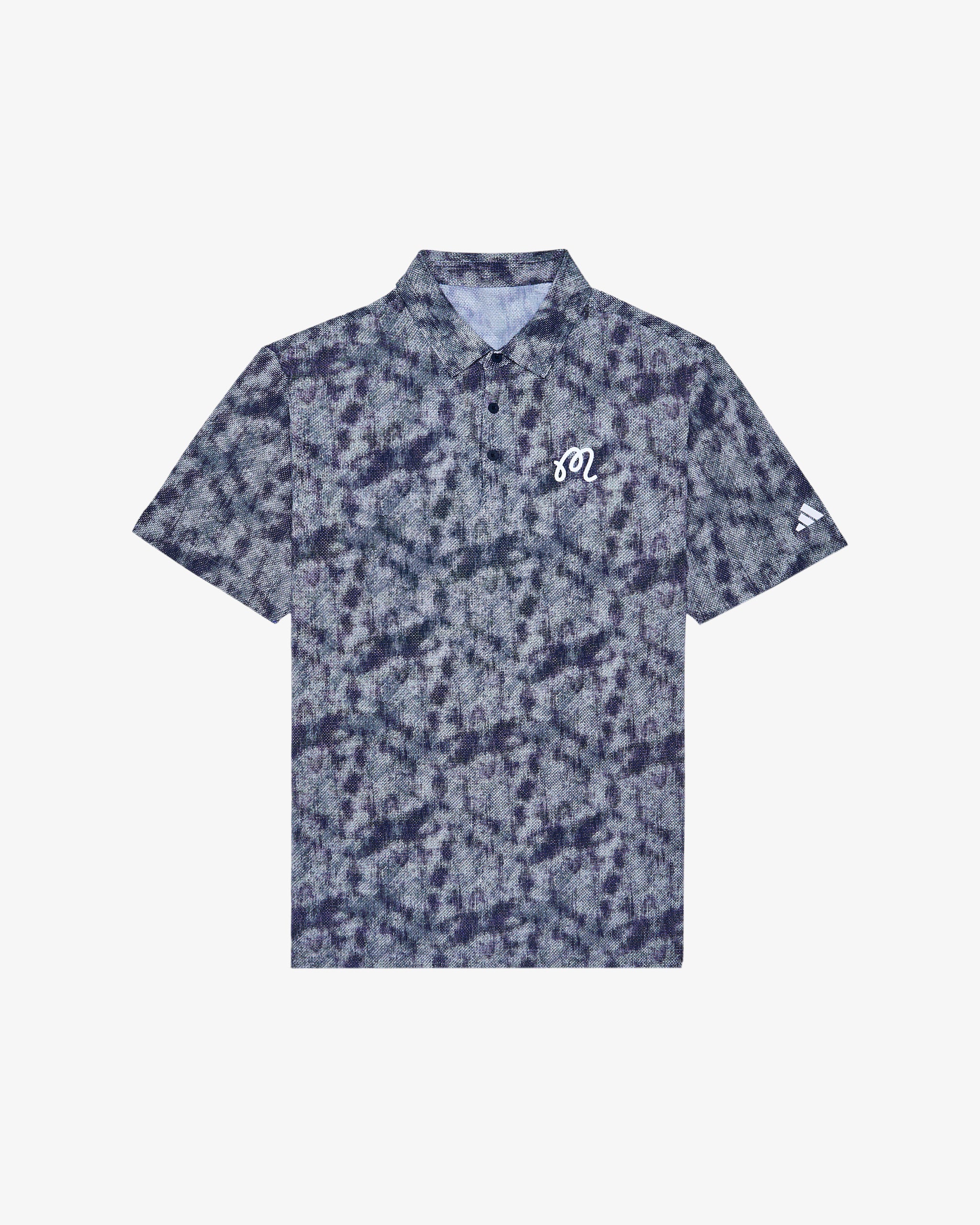 ADIDAS ULTIMATE365 TEXTURED PRINT POLO SHIRT