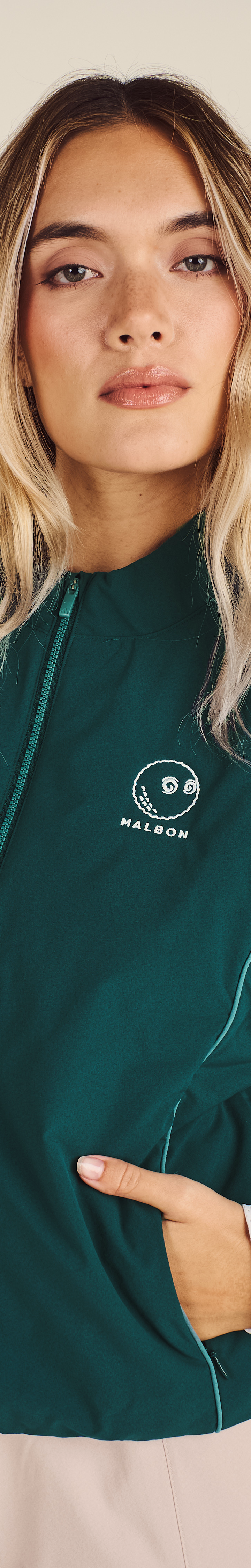 ADIDAS BEYOND TWISTWEAVE LOOSE QUARTER-ZIP VEST