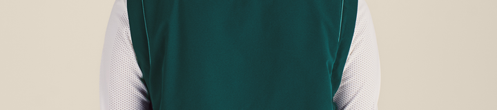 ADIDAS BEYOND TWISTWEAVE LOOSE QUARTER-ZIP VEST