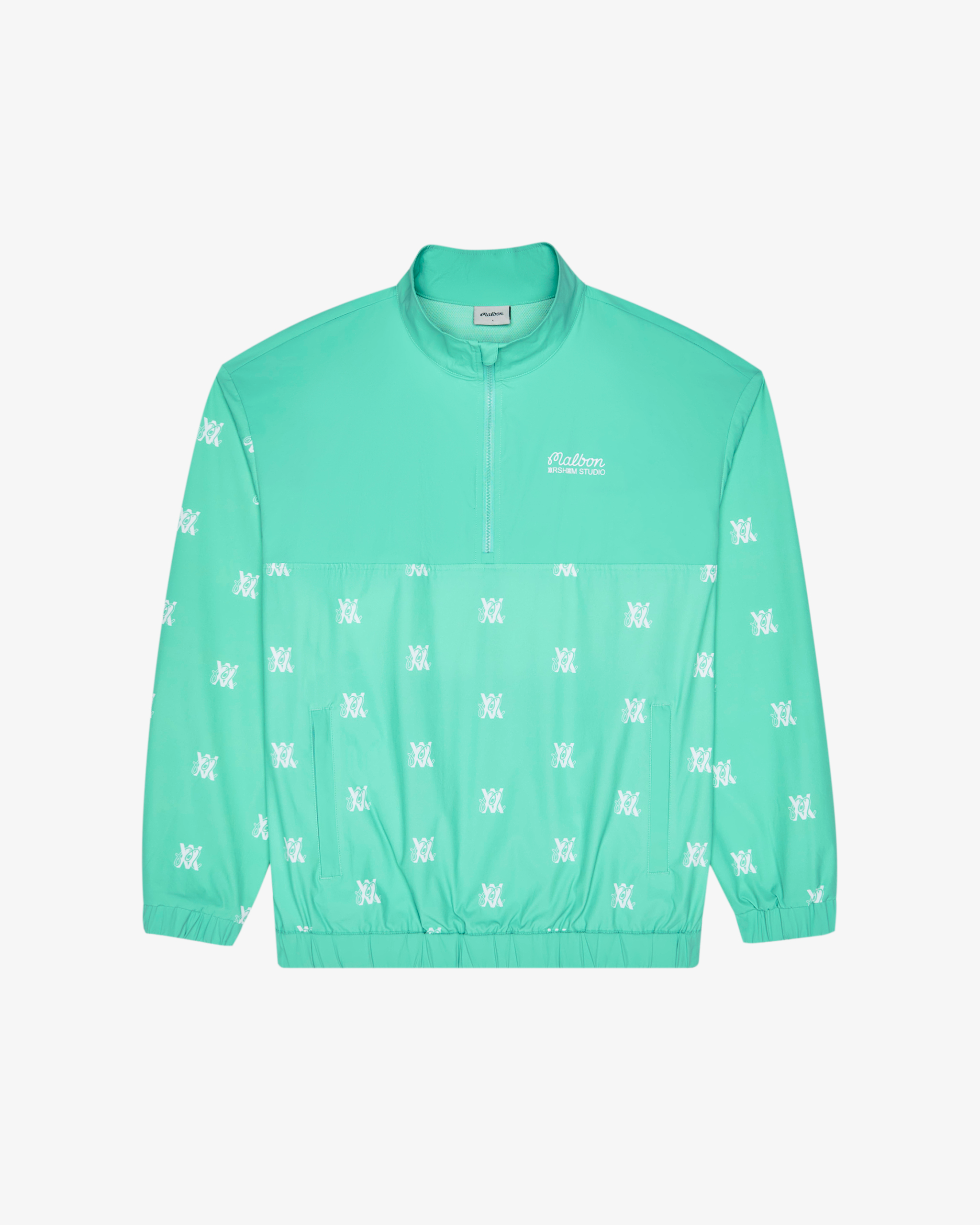 ARSHAM MONOGRAM QUARTER ZIP – Malbon