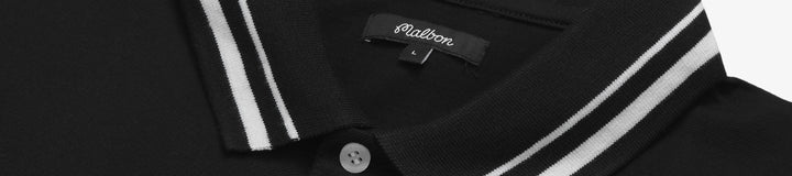 BUCKETS CLUB FOUNDERS TIPPED PIQUE POLO