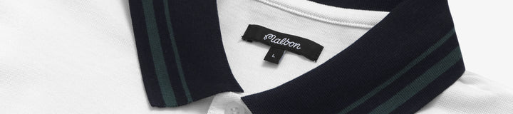 BUCKETS CLUB FOUNDERS TIPPED PIQUE POLO
