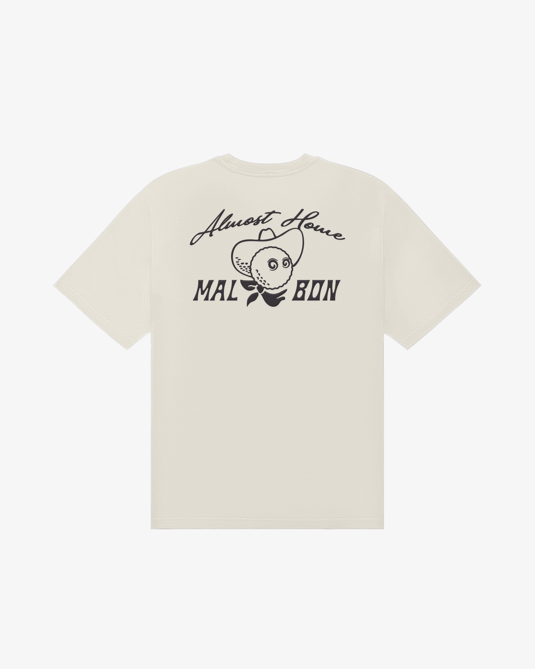 Tシャツ・カットソー Malbon Golf Malbon Pigment Round T-shirt CREAM M4123PRS05CRM RECREATION TEE – Malbon Golf