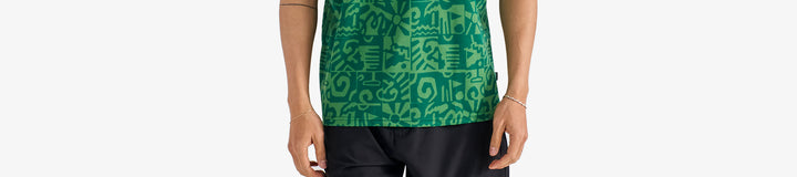 MEZZO PERFORMANCE PIQUE PRINTED POLO