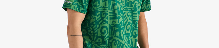 MEZZO PERFORMANCE PIQUE PRINTED POLO