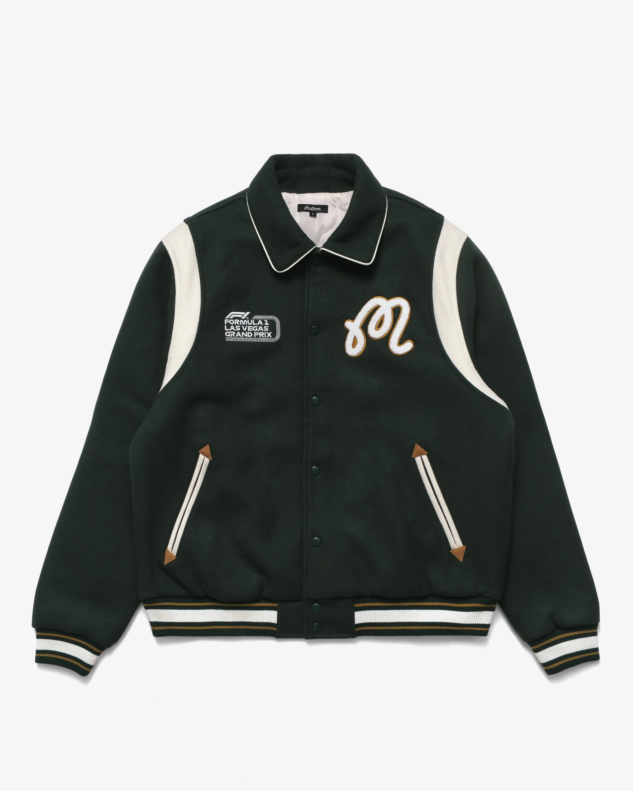 MALBON x FELT LETTERMAN JACKET – Malbon Golf