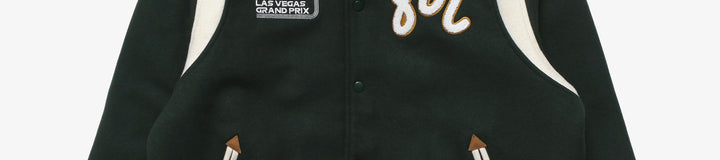 MALBON x FELT LETTERMAN JACKET