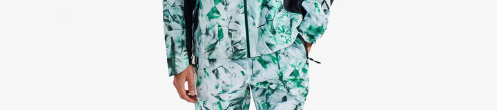 FUTURA CRACKLE CAMO RAIN JACKET