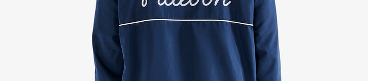 EAGLE BUCKETS NYLON QUARTER ZIP WINDBREAKER