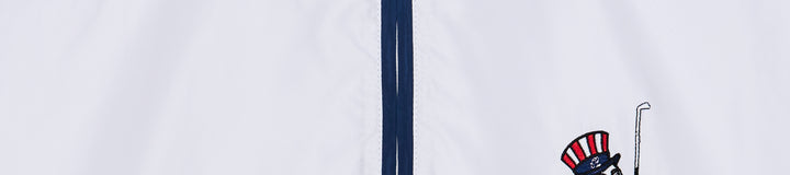 EAGLE BUCKETS NYLON QUARTER ZIP WINDBREAKER