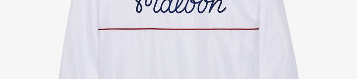 EAGLE BUCKETS NYLON QUARTER ZIP WINDBREAKER