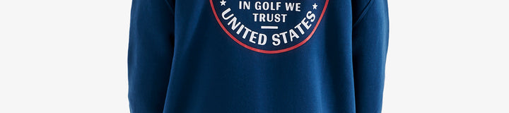 IN GOLF WE TRUST CREW SWEATSHIRT