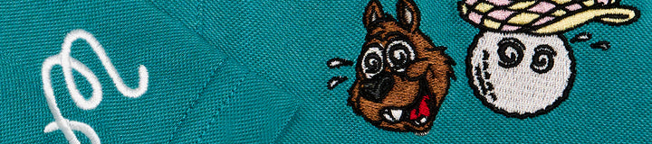 TWO MAN SCRAMBLE PIQUE POLO