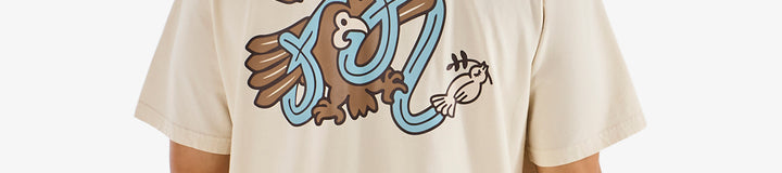 BERMUDA HAWK & DOVE TEE