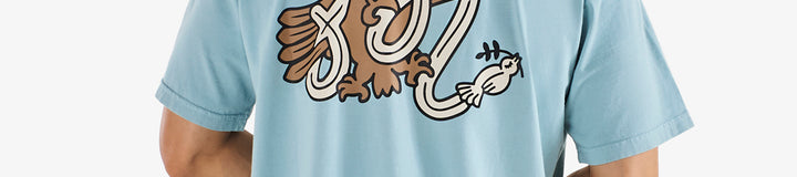 BERMUDA HAWK & DOVE TEE