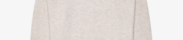 GAUGE WAFFLE KNIT POLO