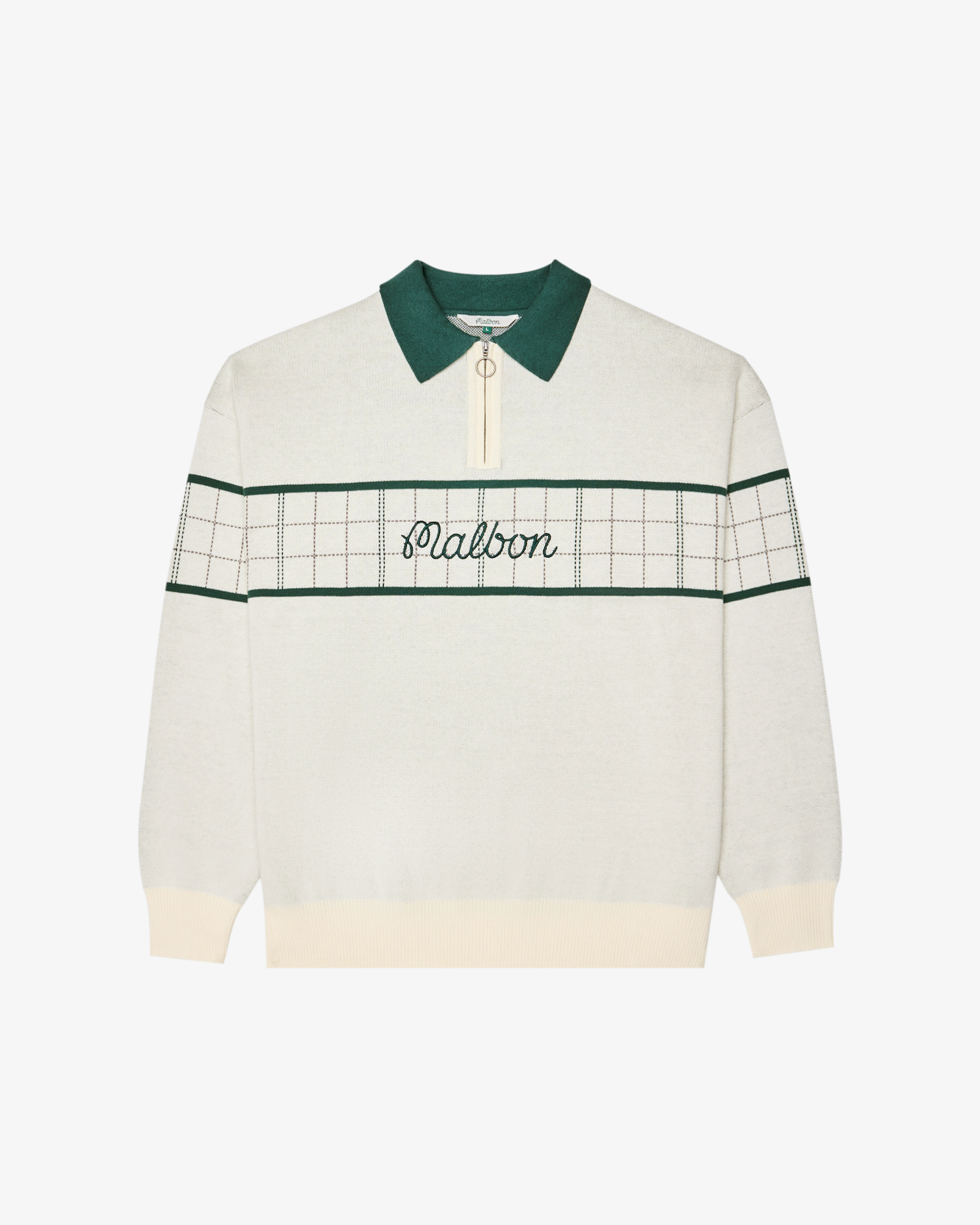BENNETT PLAID SWEATER – Malbon Golf