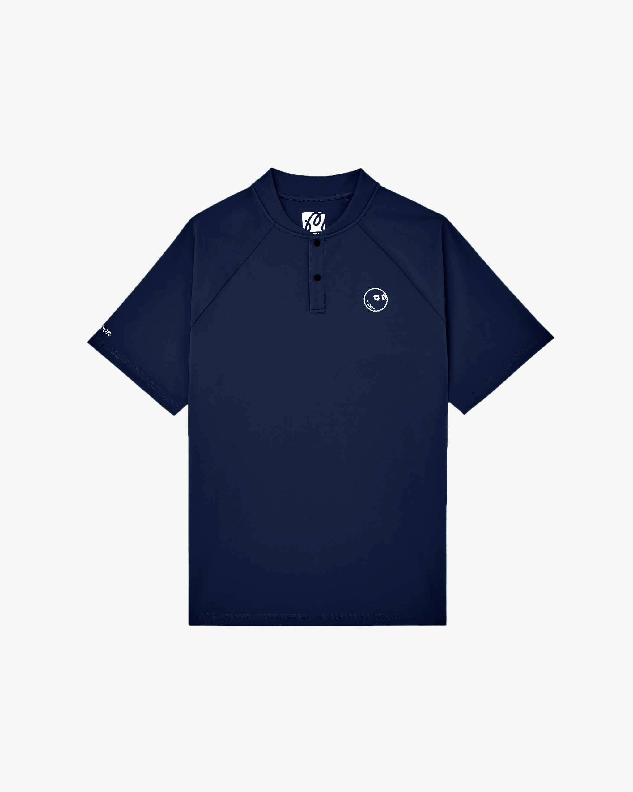 MALBON GOLF】M Ice Graphic Polo T-shirt R6217 MALBON GOLF】M Ice Graphic Polo T-shirt R6217