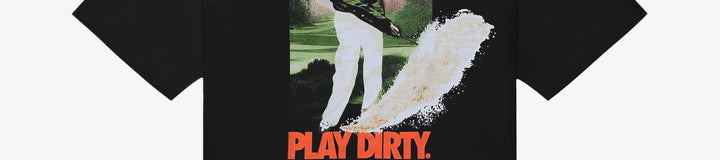 MALBON X UNDEFEATED PLAY DIRTY T-SHIRT