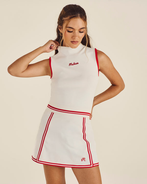 KARA MOCKNECK VEST