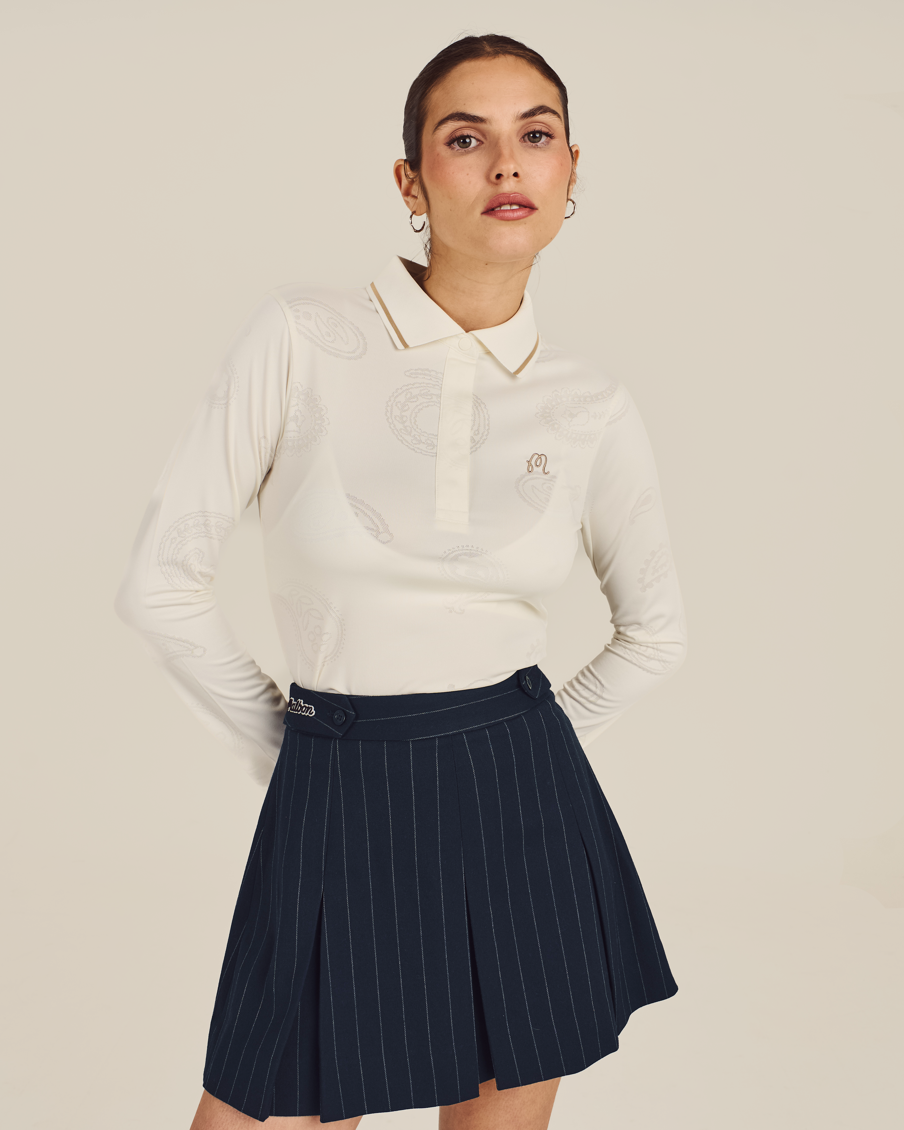 VENUS PAISLEY POLO – Malbon Golf