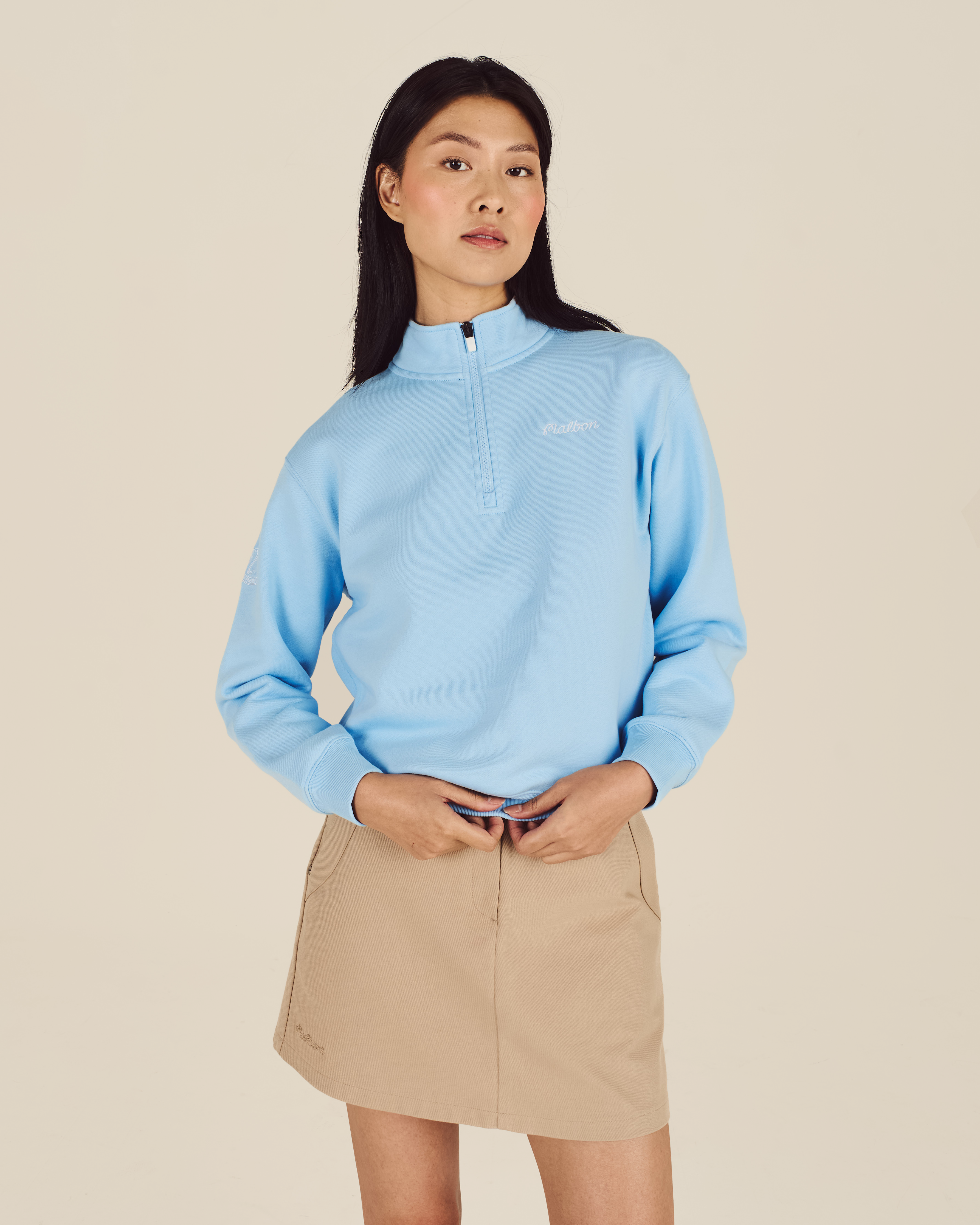 THE AMERICAN EXPRESS POSTER QUARTER ZIP – Malbon Golf