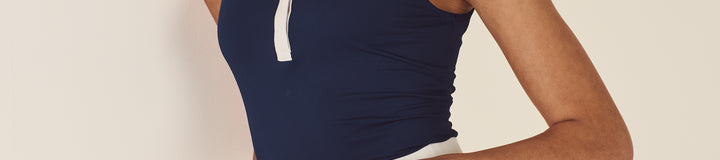 CLAUDIA SLEEVELESS POLO