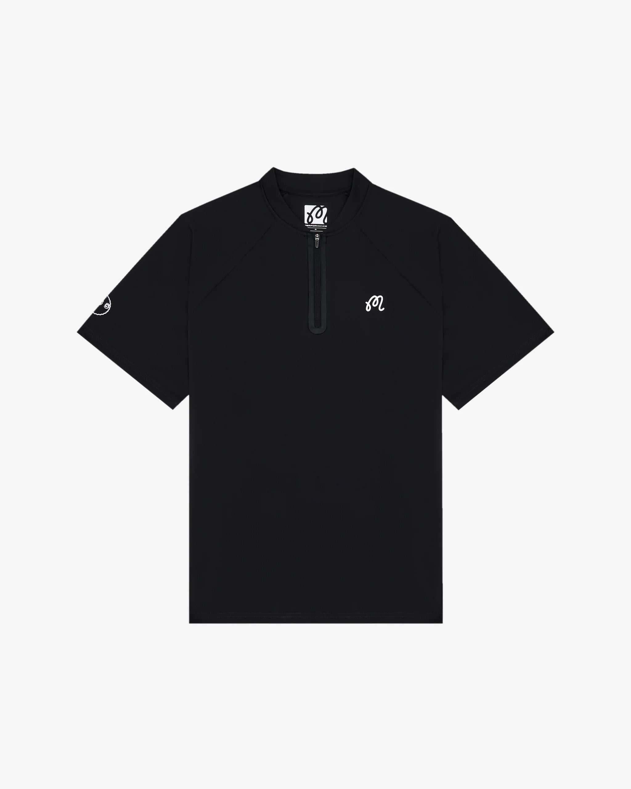 PERFORMANCE ZIP BLADE COLLAR POLO