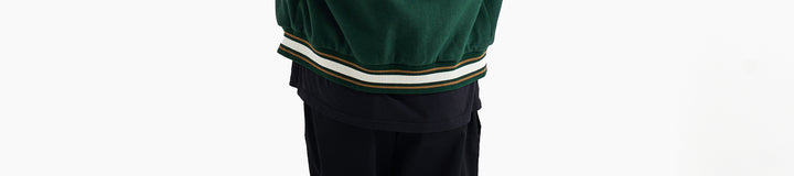 MALBON x FELT LETTERMAN JACKET