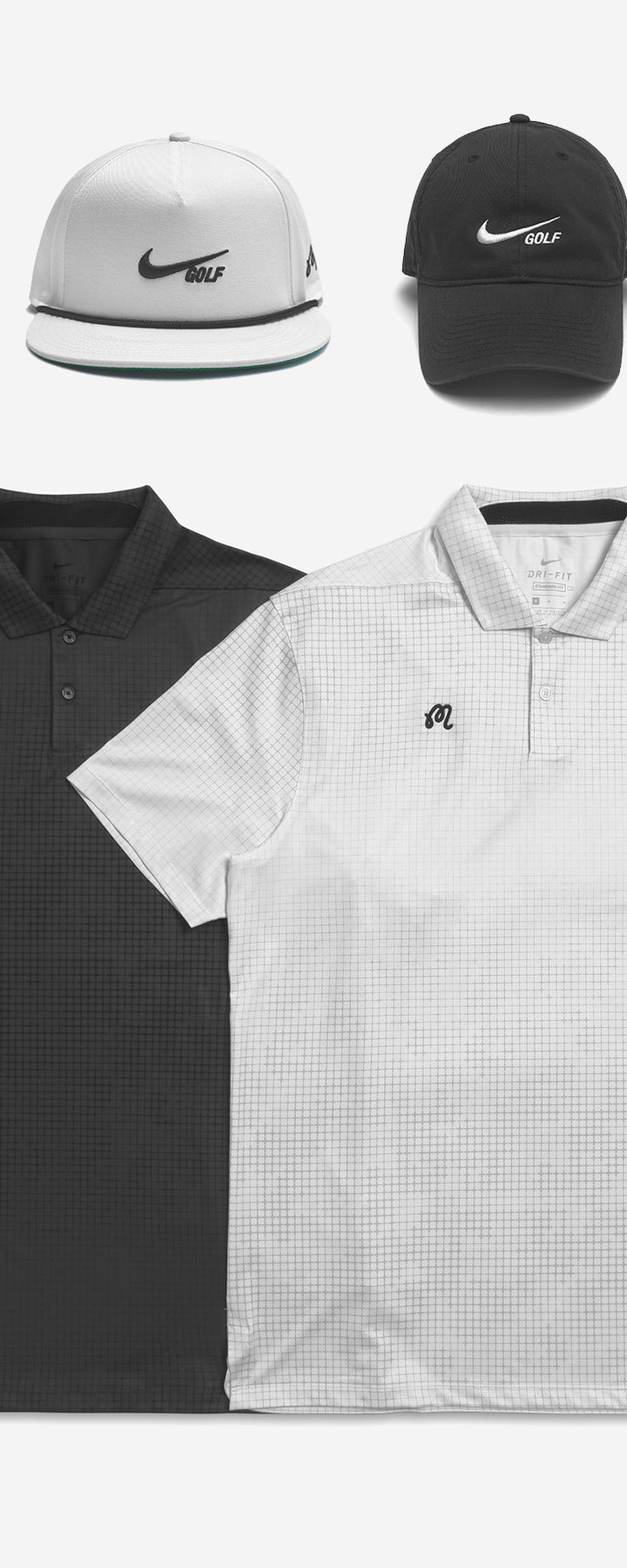 Nike Spring Polos + Headwear