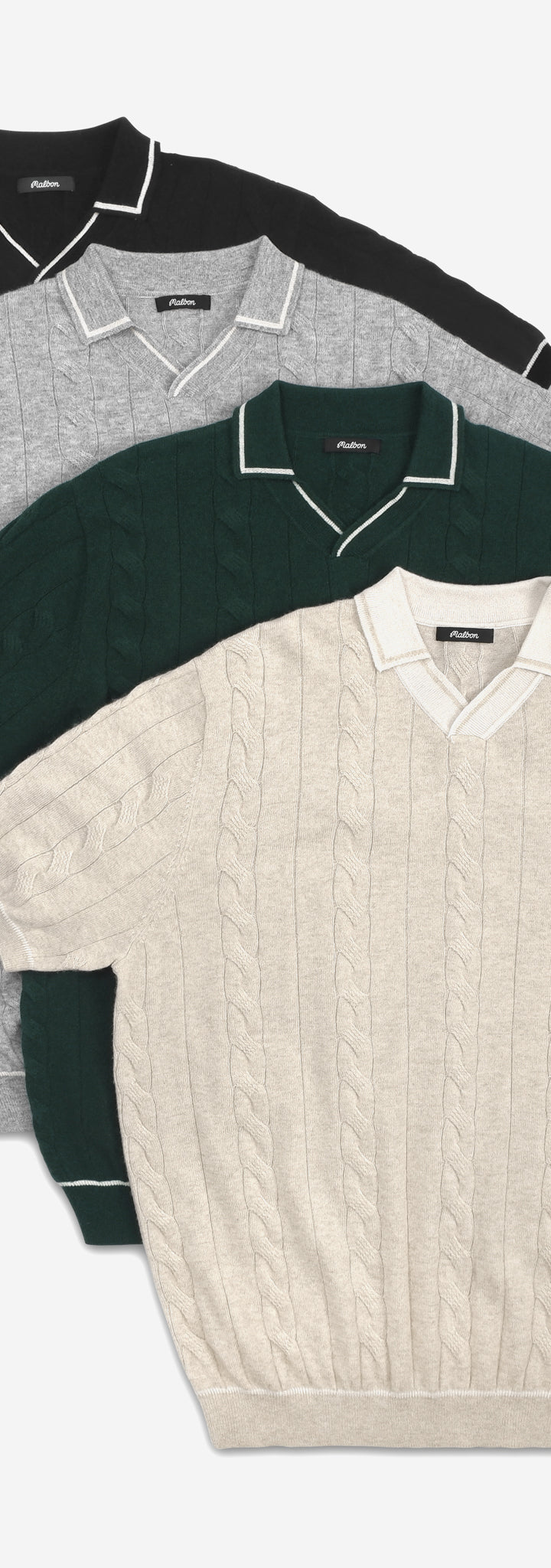 Clubhouse Cable Knit Polo