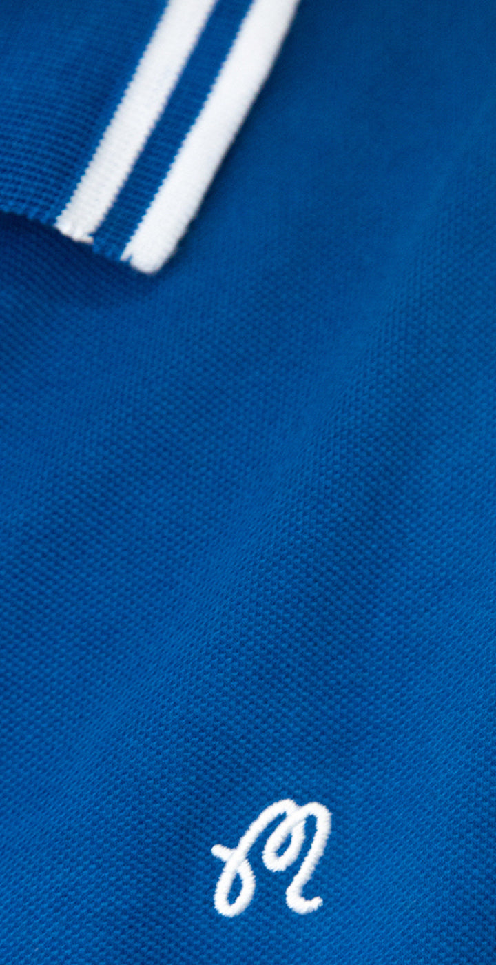 The "M" Logo Pique Polo