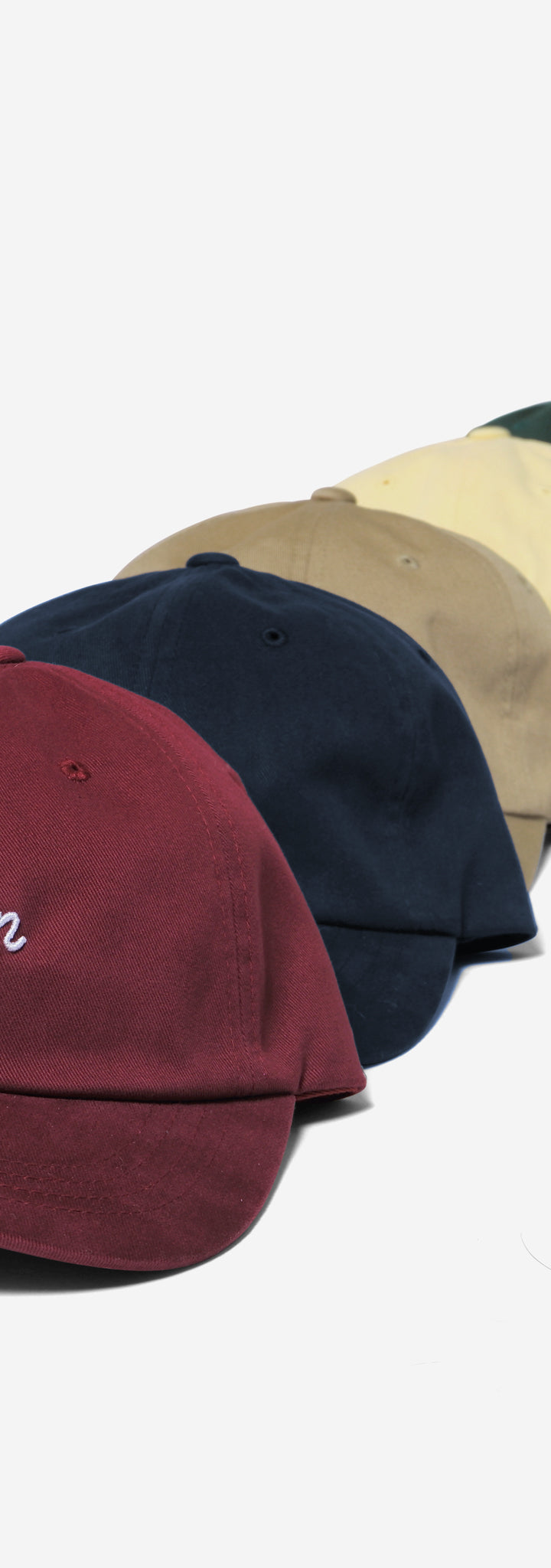 Malbon Script Dad Hats