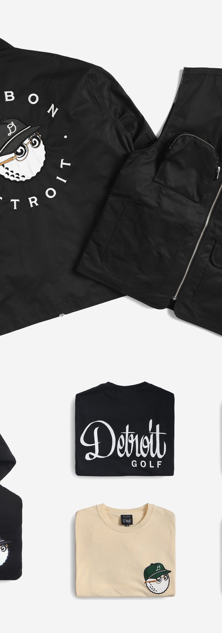 Malbon X Detroit Golf Collection