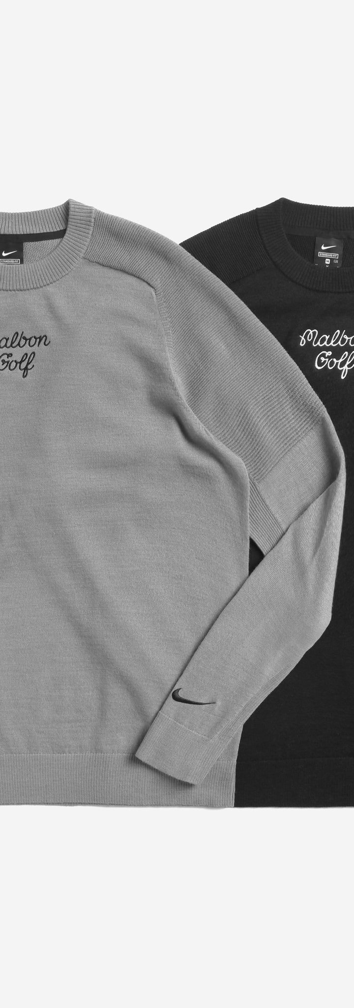 MALBON X NIKE TIGER WOODS SWEATER KNIT CREW TOP