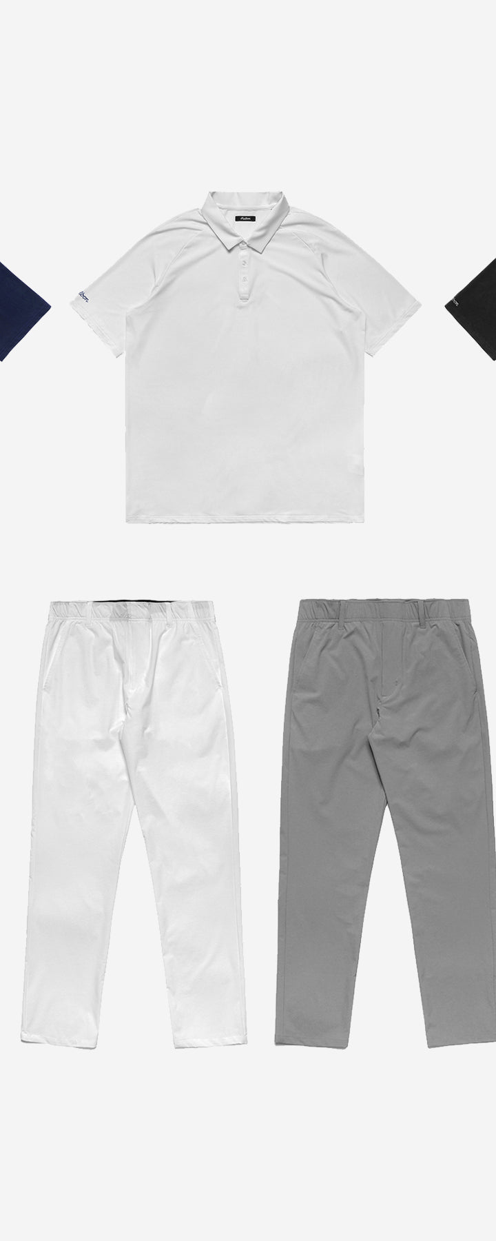 PLAYER POLOS + CONDOR PANTS