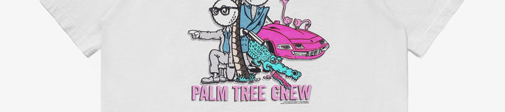 MALBON X PALM TREE CREW T-SHIRT