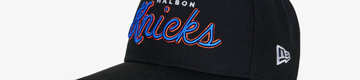 KNICKS SCRIPT 9FORTY A-FRAME SNAPBACK