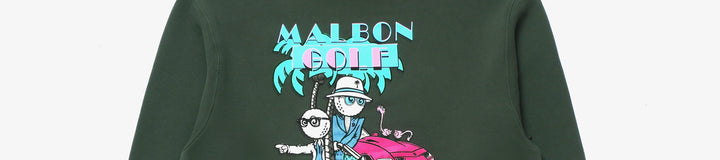 MALBON X PALM TREE CREW HOODIE