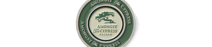 AMONGST THE CYPRESS MEDALLION BALL MARKER