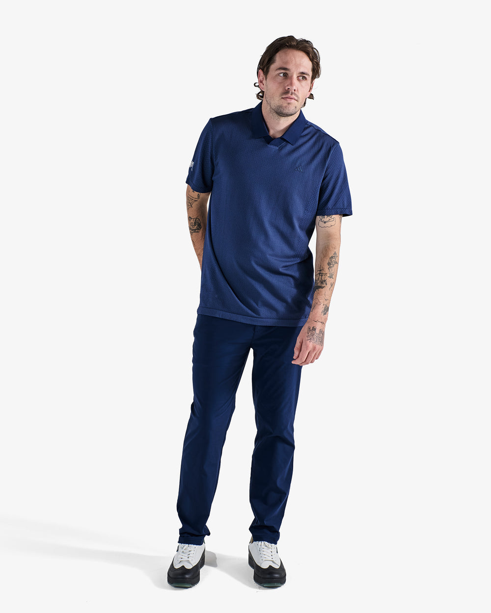 MALBON X ADIDAS GO-TO PRIMEKNIT POLO SHIRT
