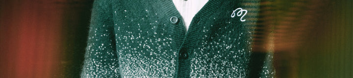 CLOT MOHAIR CARDIGAN