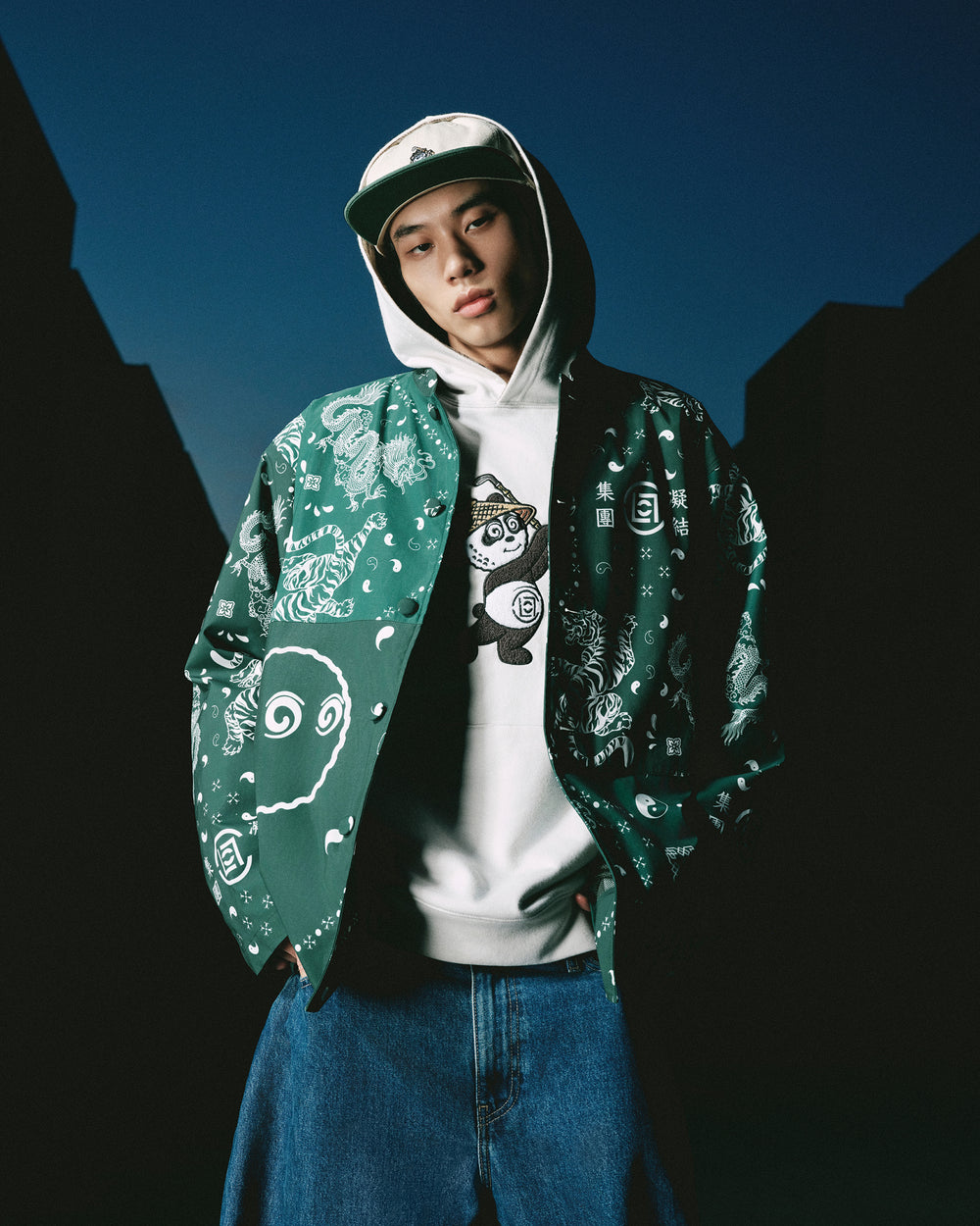 CLOT PATCHWORK JACKET