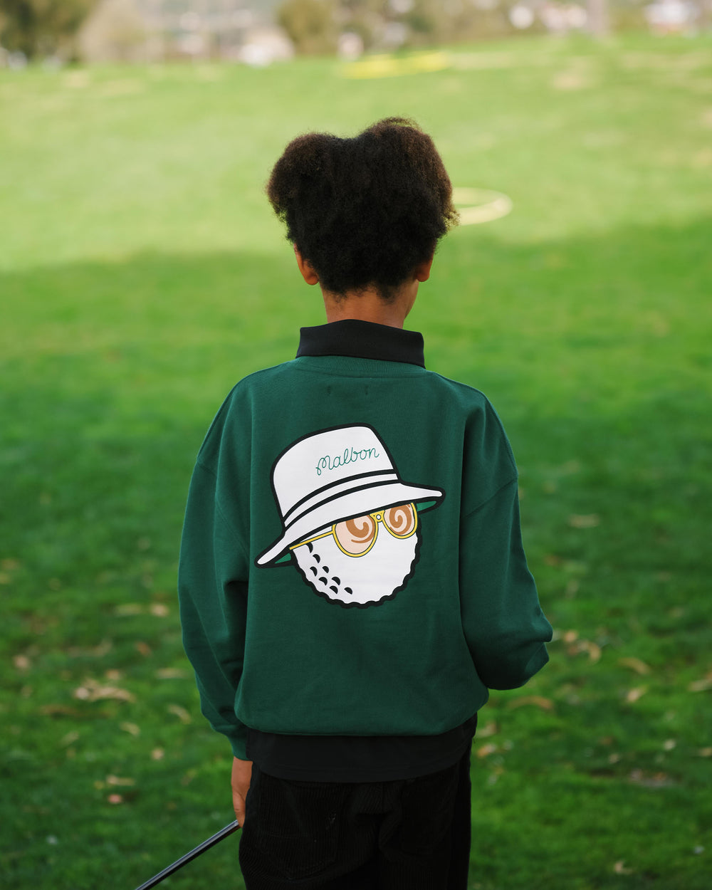 YOUTH HUNTER BUCKETS CREWNECK