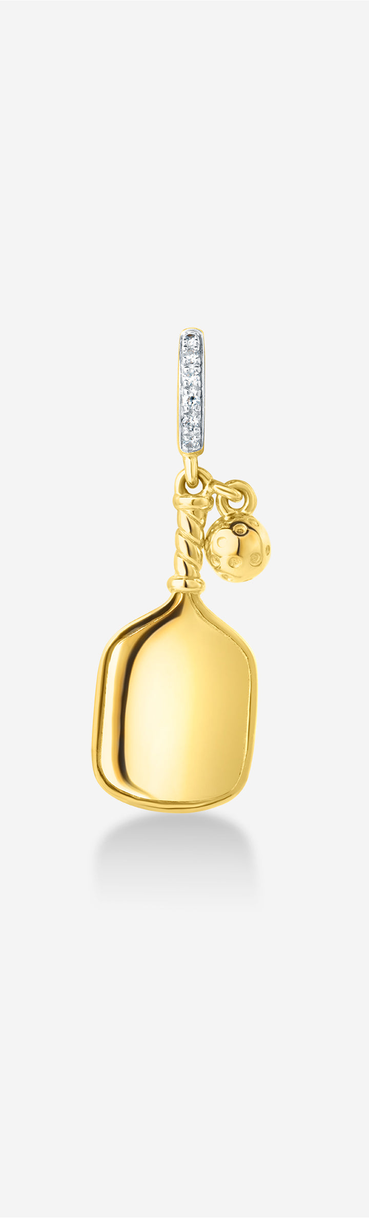 RING CONCIERGE PICKLEBALL RACKET CHARM